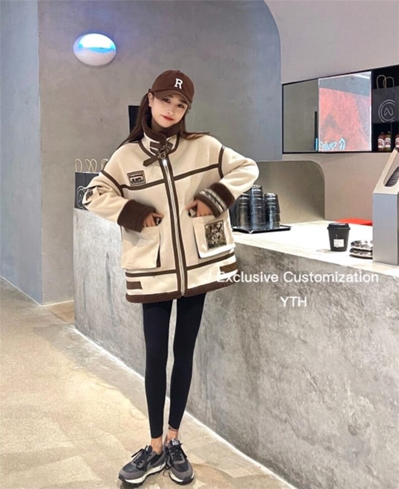 网红重工刺绣皮毛一体，其它，依挺好