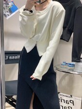 下摆拉链上衣，其它，Alissa Lin