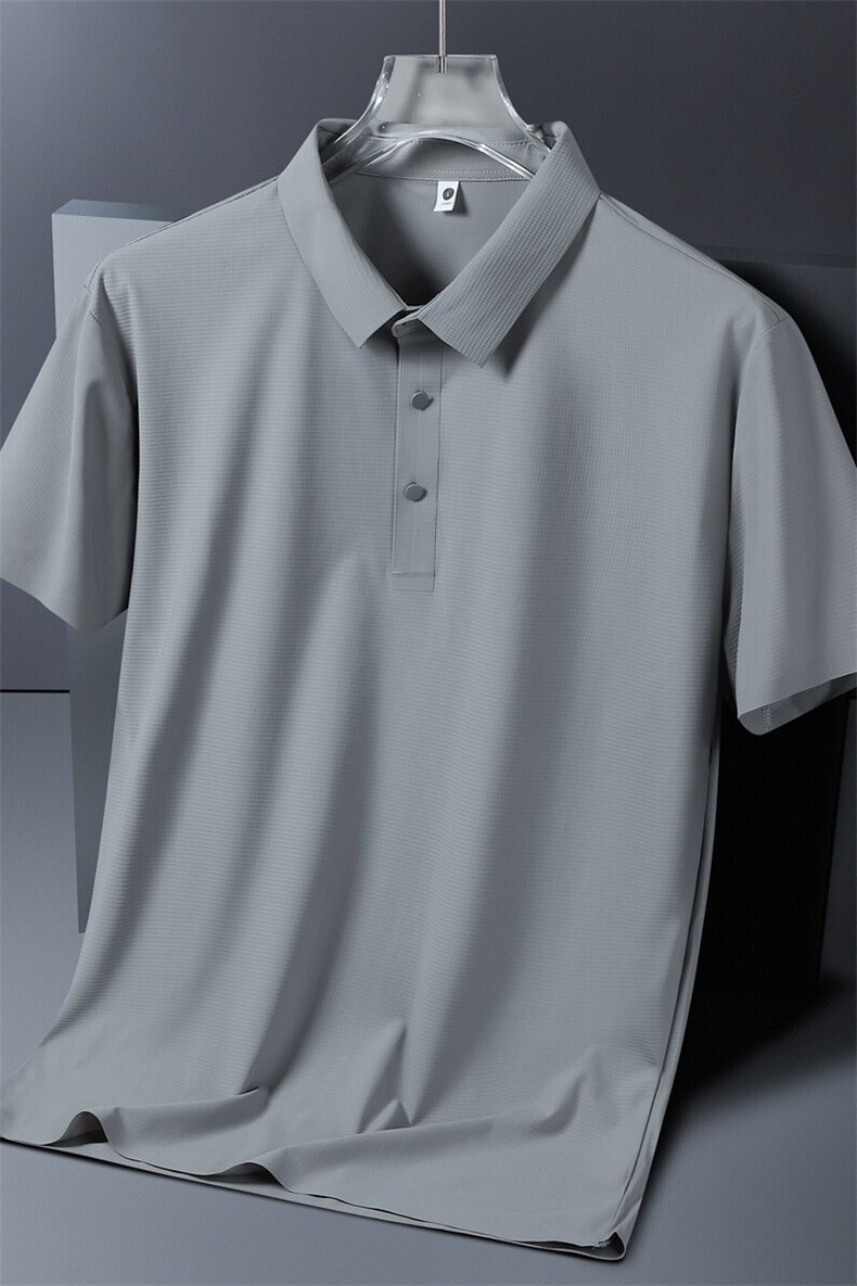 短袖2025夏季男款polo衫宽松夏季冰感男短袖翻领PL12357-P35,男装Polo衫,星座610（原A335）