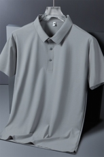 短袖2025夏季男款polo衫宽松夏季冰感男短袖翻领PL12357-P35，男装Polo衫，星座610（原A335）