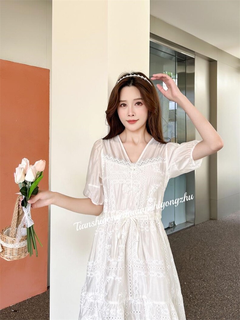 系列刺绣连衣裙热卖中，女装连衣裙，天使公主