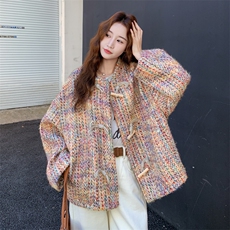【新品有货】彩色编织小香风外套2C213-903-P165-K238，女装短外套，2C213