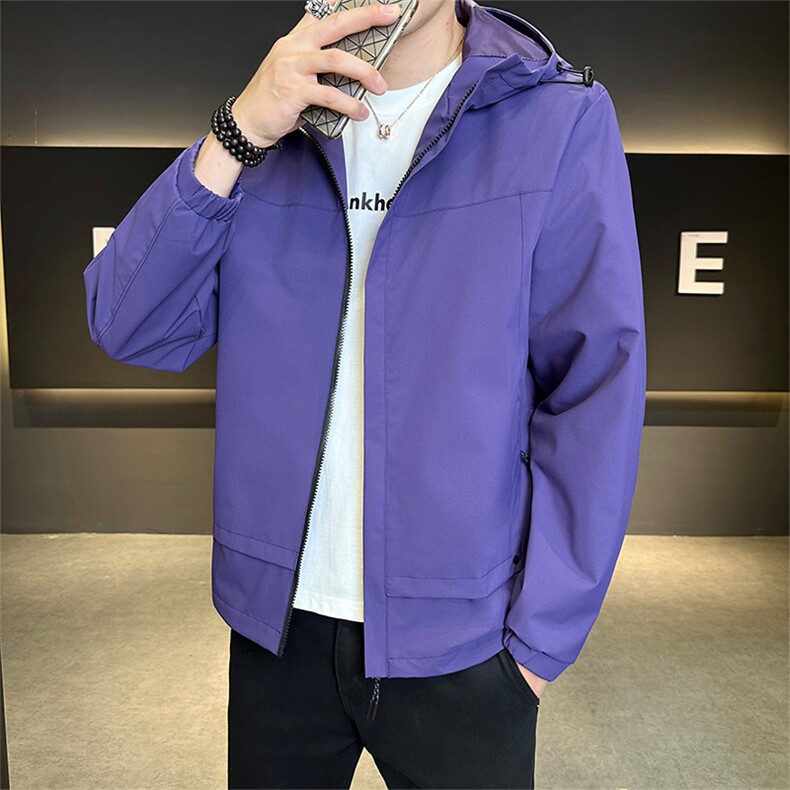 新款青少年店主风秋冬男时尚夹克连帽外套JK2688-P58控88,男装夹克,星座301B-1