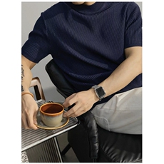 老钱风半高领秋冬加厚款毛衣针织衫H96028-P47，男装针织衫/毛衣，星座1012-1