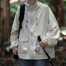 防晒衣男夏季新款连帽薄防晒服外套男女休闲夹克皮肤衣FS9258-p45，男装防晒衣，星座1008-1
