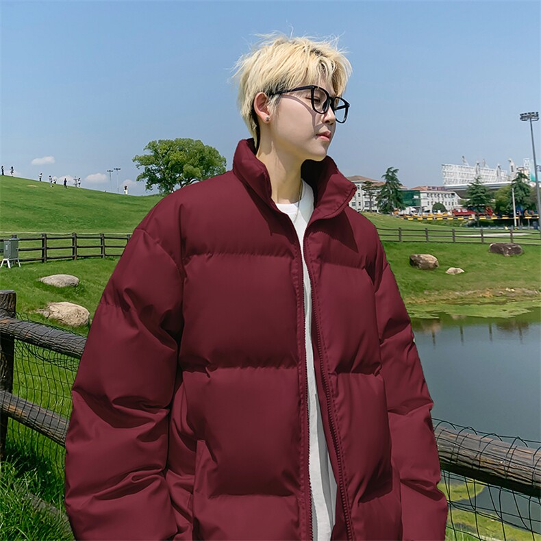 冬季新款棉服立领高街痞帅休闲百搭宽松面包服D2200-TP35不,男装棉衣,电商A102