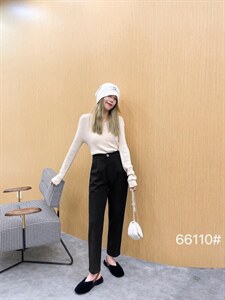 冬季新款尼料拉绒时装裤图片