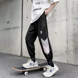 男秋季新款港风休闲裤K213P30图片