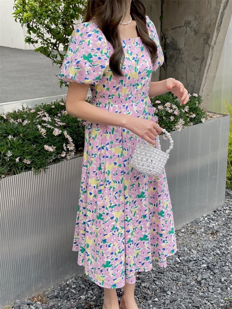 IMIZ｜NEW韩系修身连衣裙，女装连衣裙，IMIZ