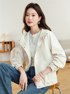 现货大货已出！！！2025秋季新款休闲外套女时尚修身百搭夹克图片