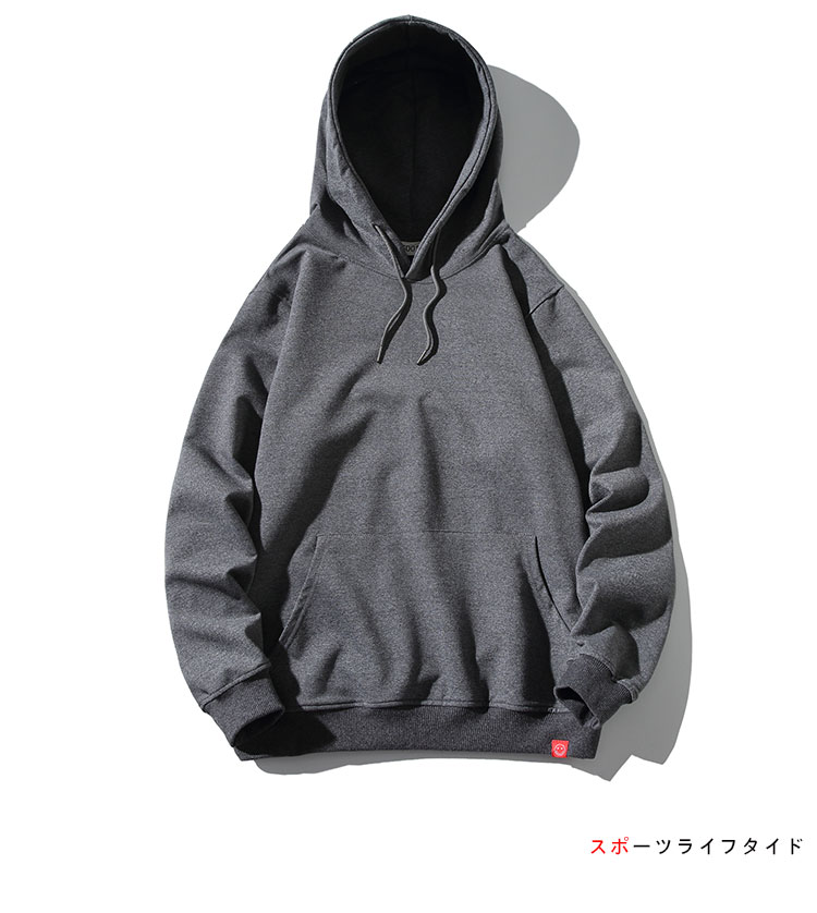 2021秋季新港风海报墙大码男日系宽松休闲运动连帽卫衣W8361-P40,男装卫衣,电商A001