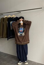 秋季新款卡通卫衣，女装卫衣/绒衫，JIAN.Z 简.站