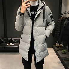 高品质冬季新款中长款休闲棉衣潮流时尚棉服男DS-B293-A521，男装棉衣，电商A306