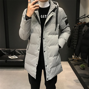 高品质 冬季新款中长款休闲棉衣潮流时尚棉服男DS-B293-A521图片