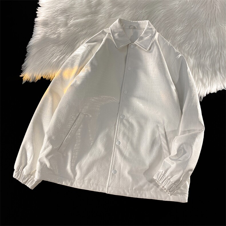 外套美式棒球服vintage机车皮衣夹克男秋冬A436-970-P110控价158,男装夹克,电商A436