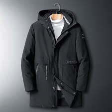 主推 90%白鸭绒M-8XL大码中长羽绒服 109-2198-P205图片
