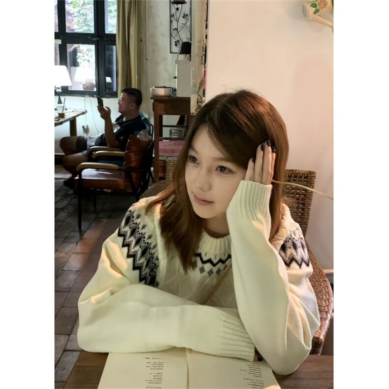 XZ1005-1-TTH639-批68-粗针粗针费尔岛毛衣图片