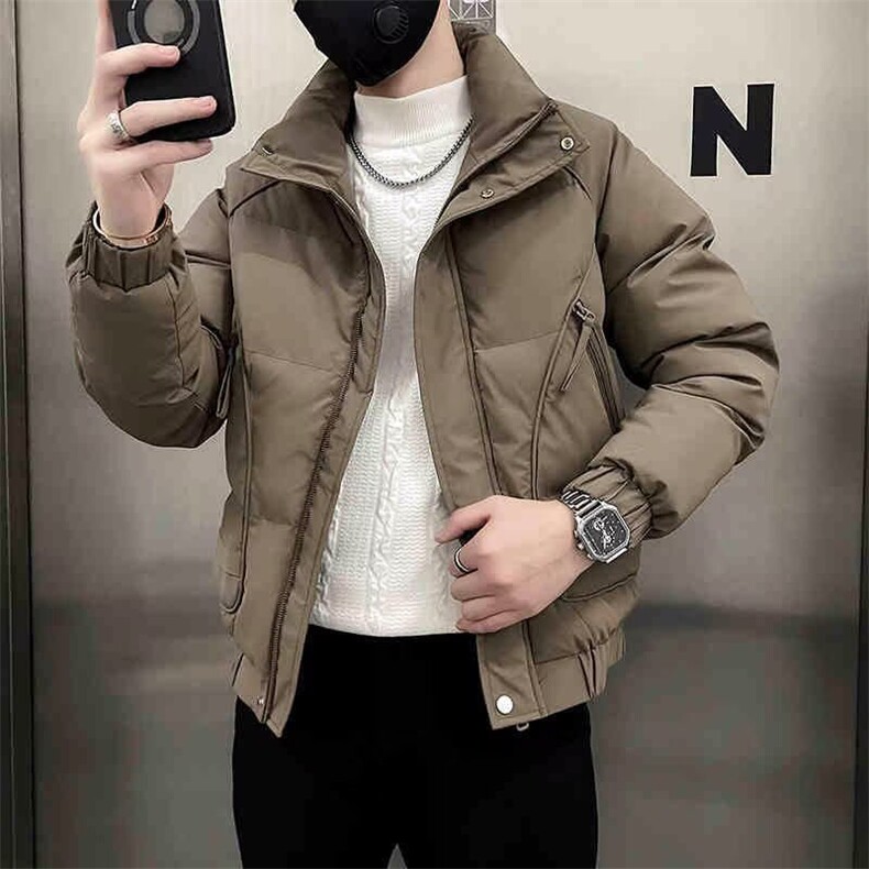 冬男免洗羽绒棉外套保暖棉袄潮流美式青年时尚百搭棉衣TT611P88,男装棉衣,星座1013-5