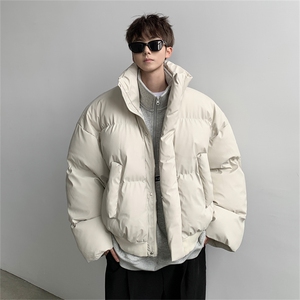24年新款高级感品质短款皮棉衣立领加厚棉服外套Q9989-特p80图片