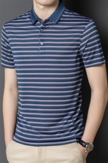POLO衫男上衣半袖男装衣服男士体恤衫T恤潮牌休闲翻领爸爸短袖男，男装T恤，电商B212（原钱塘6029）