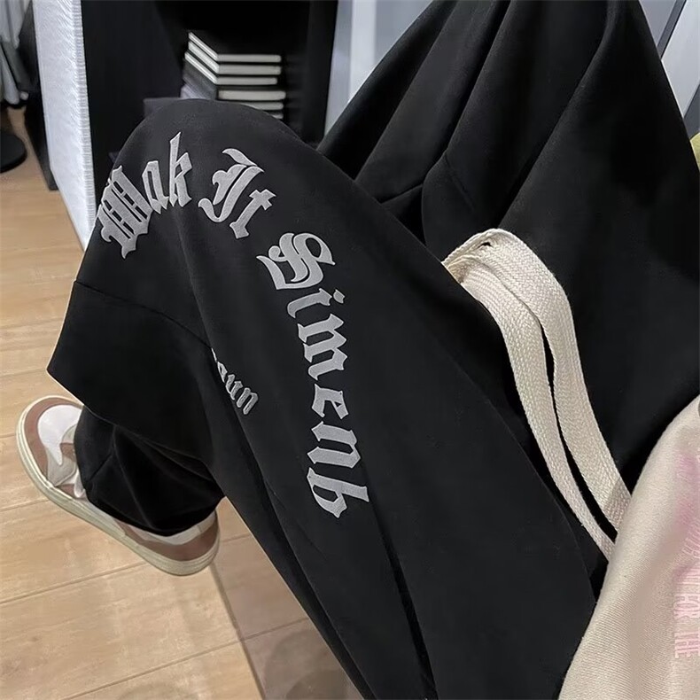 男秋季新款港风休闲裤麂皮绒M247P36,男装休闲裤,星座1116-2