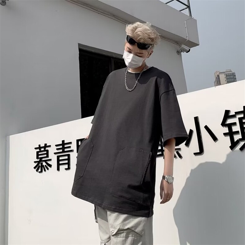 夏季男生潮酷纯棉精品短袖T恤衫时尚百搭潮流男孩,男装T恤,星座1013
