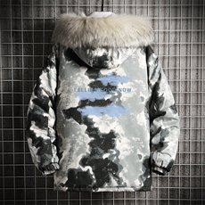 MC49143-P135日系潮衣男大码派克服男工装服外套袄，男装棉衣，电商A040A