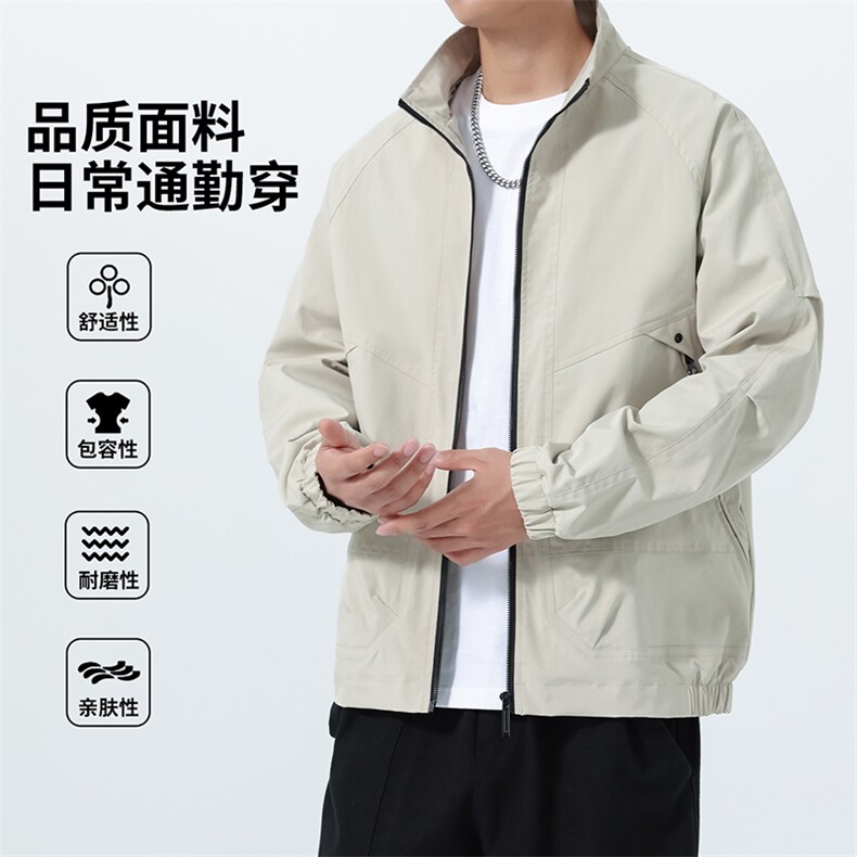 311B-1-893-P55控98秋季新款夹克外套男立领户外休闲上衣,男装夹克,星座311B-1