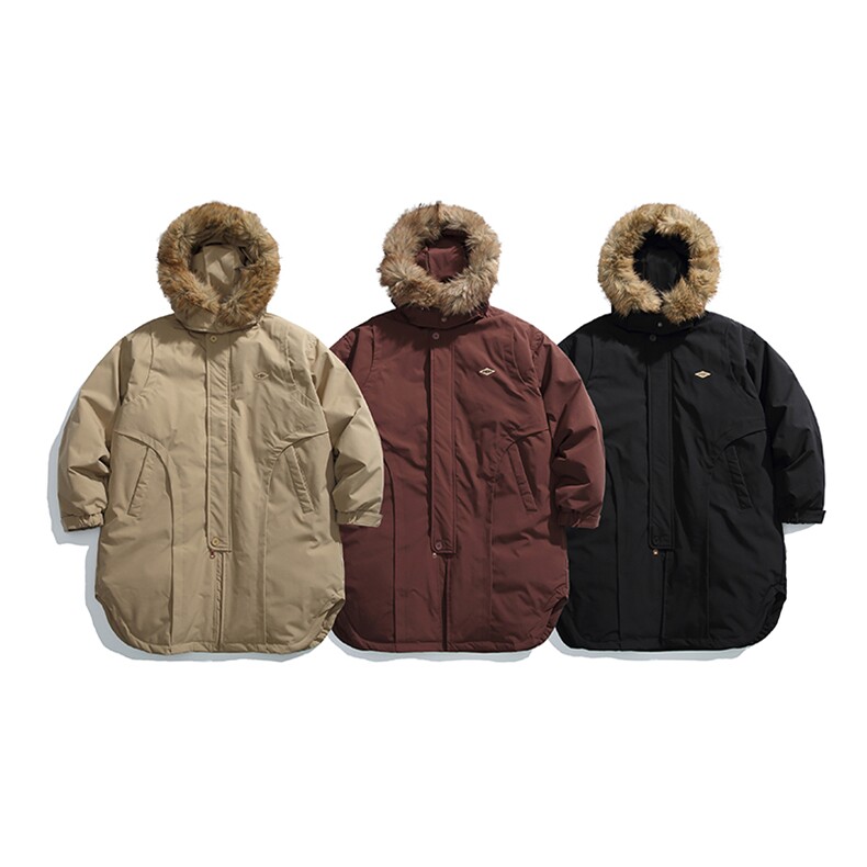 2025冬季新款男日系潮牌立领白鸭绒羽绒服加厚外套棉衣YR82-F335，男装棉衣，电商A101（原外27）