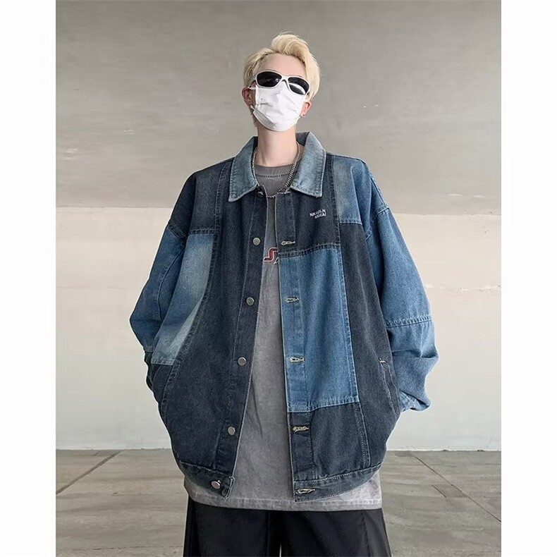 秋季青春流行男夹克文艺潮外套 GW045 P68图片