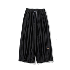 秋装大码风灯芯绒阔腿裤日系哈伦休闲长裤中性加厚K275/P70，男装休闲裤，钱塘713