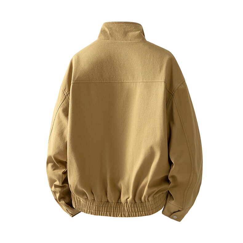 美式vintage豹纹衬衫夹克牛仔短袖外套设计感JK02528-P90,男装衬衫,星座308B-2