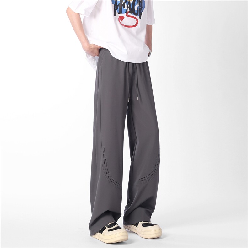 A429-YK181-特P28抖音得物高品质运动夏季网孔薄款休闲长裤,男装休闲裤,电商A429