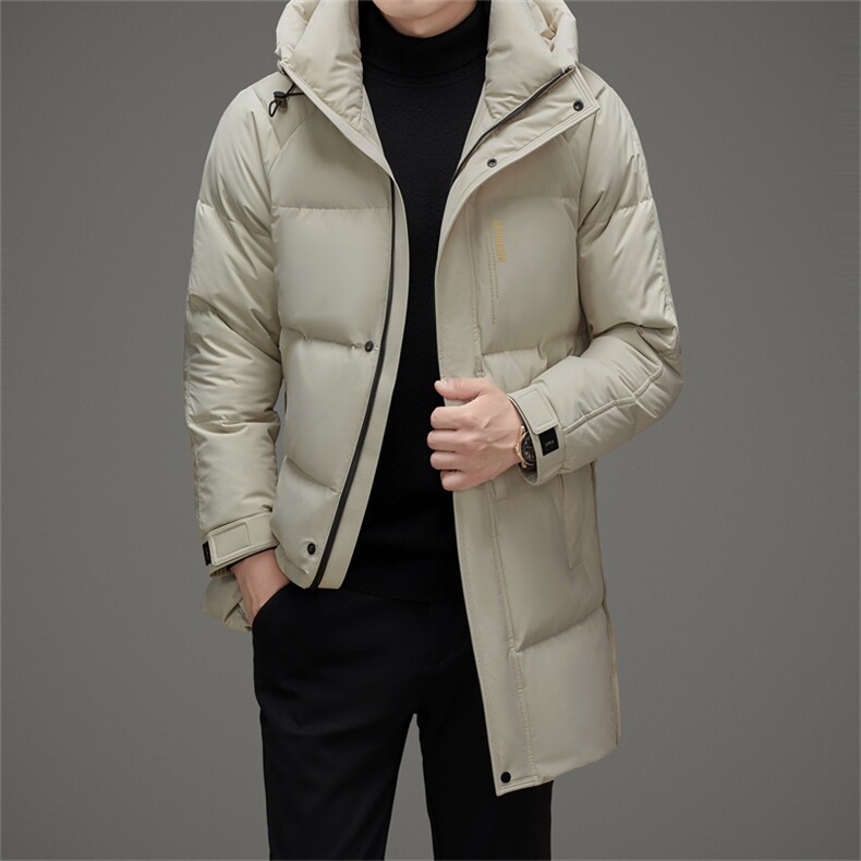 DAJ8825钱塘2020-2冬季新款厚款时尚休闲中年男士羽绒服外套P380,男装羽绒服,钱塘207-2