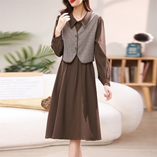 2023春装新款韩版气质休闲简约套裙，女装套装/套裙，丽影随形