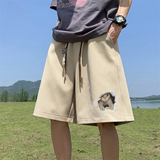 已注册新款直播抖音得物品质菠萝格运动男休闲短裤K085P30，男装牛仔裤，电商C408-1(原B339-1)