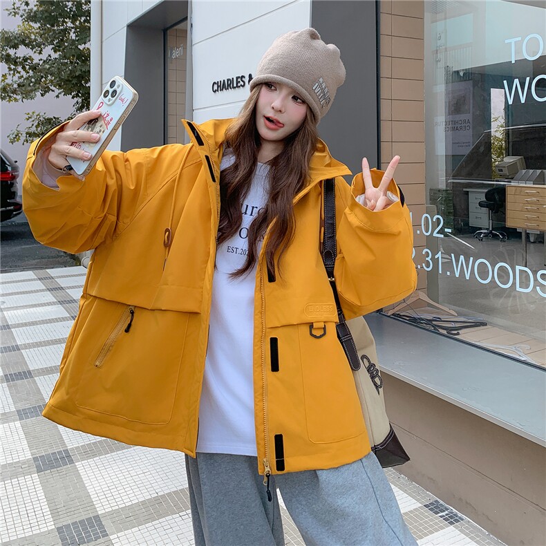 现货-冬可拆卸帽设计三防面料冲锋衣羽绒服2B154-WT730-P295-K470,女装羽绒服,2B154