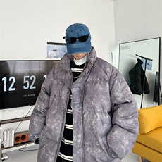2025新中式情侣棉衣棉服面包服立领盘扣棉袄外套-G1608-P85，男装棉衣，星座207