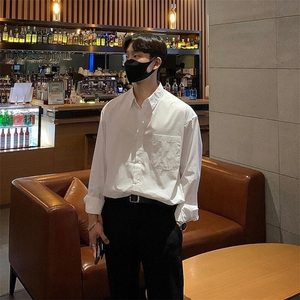 那不勒斯防晒长袖衬衫英伦雅痞男装高级感痞帅CS02-P45图片