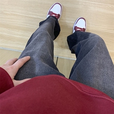 ！水洗微喇叭加绒牛仔裤修身显瘦现货常规55加绒65，男装牛仔裤，星座310A-4