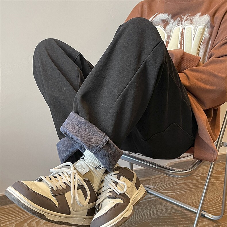 加绒加厚牛仔裤宽松直筒休闲裤KN12P40加绒P50,男装牛仔裤,电商D325