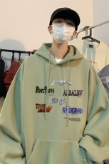 ！连帽圆领卫衣男装港风帽衫男LM163-P35，男装卫衣，电商B367