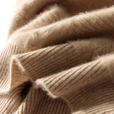 重磅加厚100%纯羊毛衫男圆领菱形提花针织长袖毛衣宽松羊绒打底衫，男装羊毛衫，邓利维