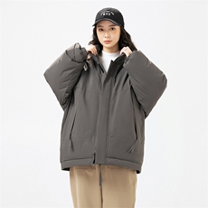 现货美式高街休闲夹克冬季立领纯色三防户外工装加厚棉服外套，男装夹克，电商A443