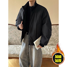 1506A/GJM-D50/P74冬季立领飞行夹克廓形高街棒球服加棉加厚外套2，男装夹克，星座1506A