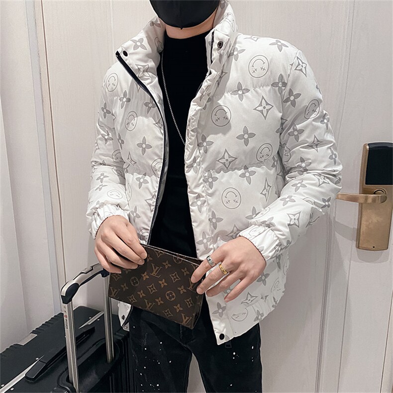 312A-5-601-P125冬季夜光社会小伙立领棉衣韩版潮流棉服A,男装棉衣,星座312A-5