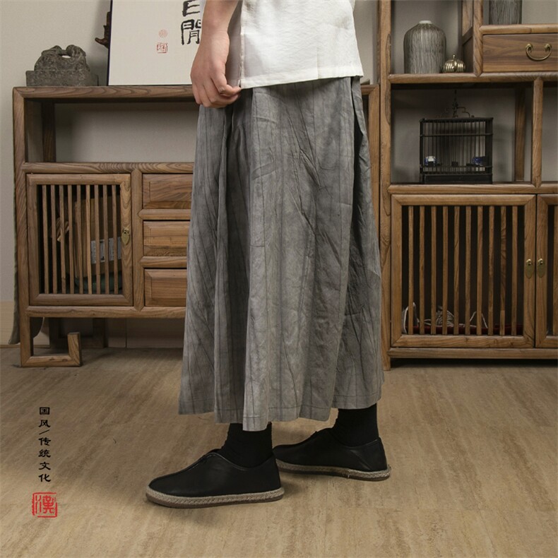 春夏新款风男装阔腿男士休闲裤K35P85,男装休闲裤,钱塘802