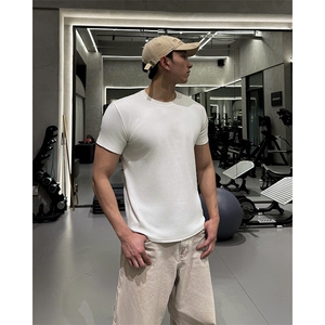 宽松简约纯色夏季T恤半袖短袖潮牌T恤25XT77232特批20图片