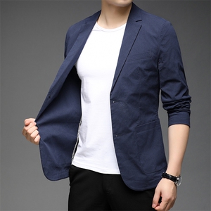 YY-A6629920男式2023春秋薄款西装男西服外套修身商务休闲男P202图片