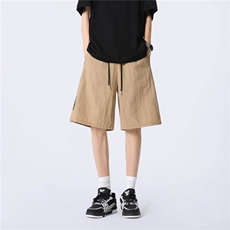 休闲短裤，抖音得物现货，可送样，A061-MK22101-特P25-模特图，男装牛仔裤，电商A061